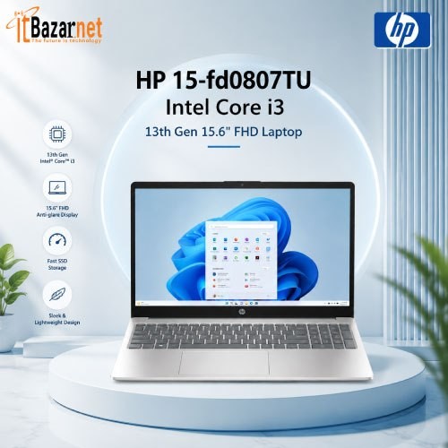 HP 15-fd0807TU Intel Core i3 13th Gen 15.6 Inch FHD Image