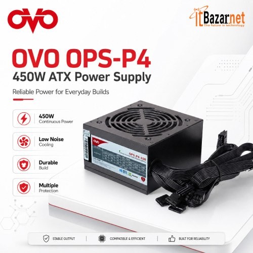 OVO Power Supply OPS P4 450W ATX Image