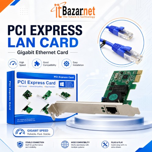 PCI Express LAN Card Gigabit Ethernet Card