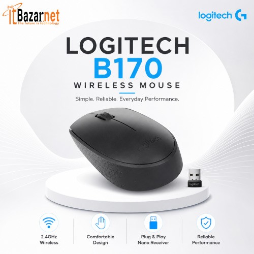 Logitech B170 Wireless Mouse Image