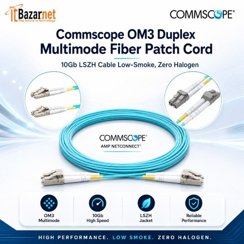 OM3 Fiber Patch Cord Duplex Multimode 5M Image