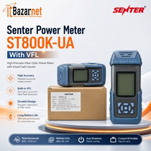SENTER ST800K-UA Optical Power Meter with VFL