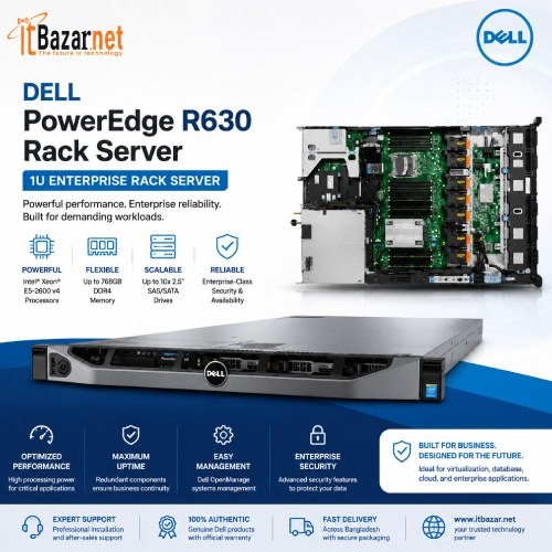 Dell PowerEdge R630 Rack Server Image