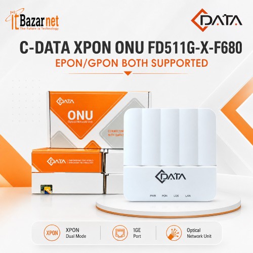 CDATA XPON ONU FD511G-X-F680 EPON/GPON BOTH SUPPORTED