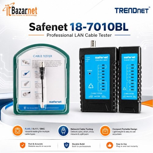 Safenet Professional LAN Cable Tester Image