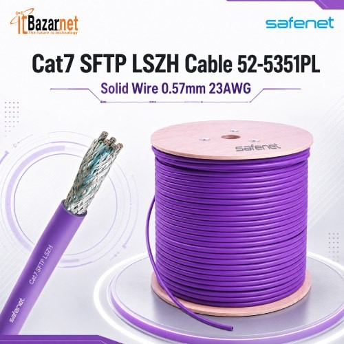 SAFENET Cat7 SFTP LSZH Solid Cable 23AWG 305M Image