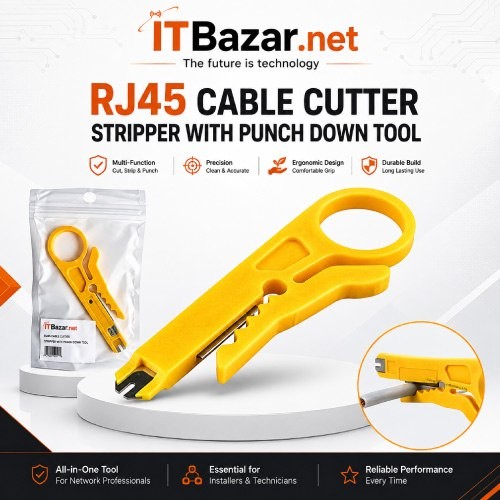 Rj45 Cable Cutter With Punch Down Image