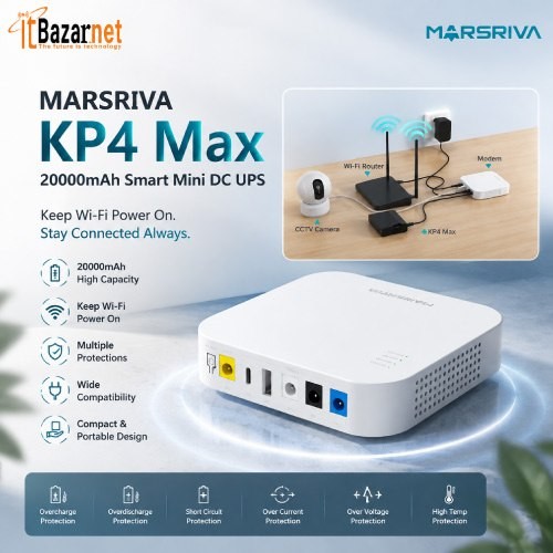 MARSRIVA KP4 Max 20000mAh Mini DC UPS Image