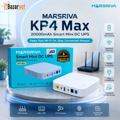 MARSRIVA KP4 Max 20000mAh Mini DC UPS Image