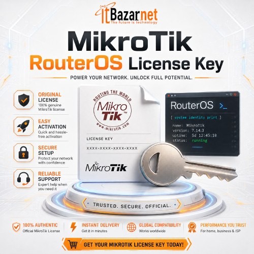 MikroTik RouterOS License Key