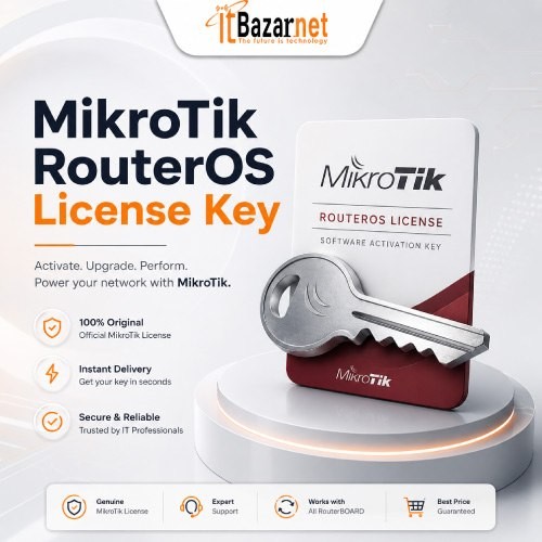 MikroTik RouterOS License Key Image