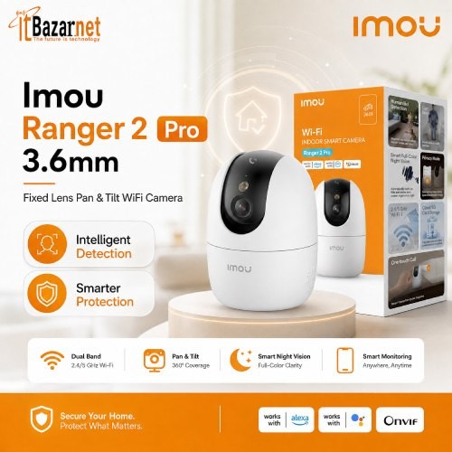 imou Ranger2 Pro 3.6mm Fixed Lens Pan & Tilt WiFi Camera Image