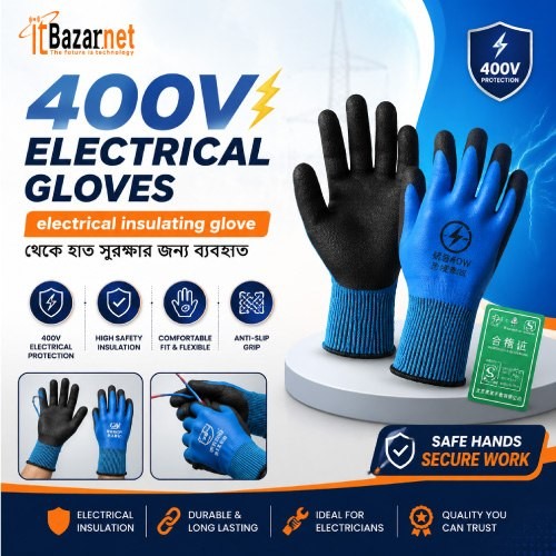 Electrical Shockproof Hand Gloves 400V Image
