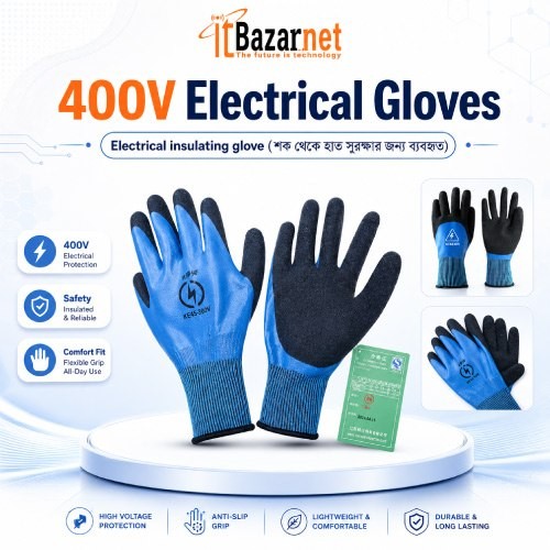 Electrical Shockproof Hand Gloves 400V Image