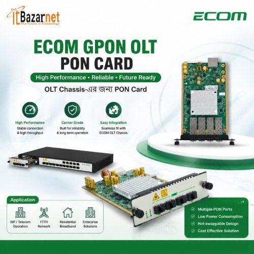 ECOM GPON OLT Pon Card