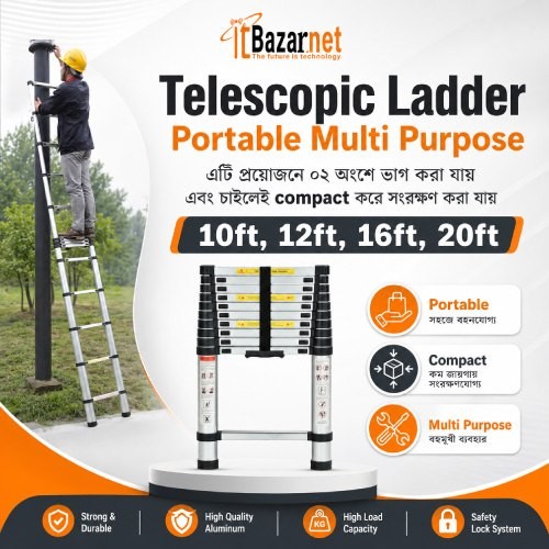 Telescope Folding Ladder Image