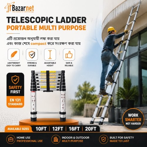 Telescope Folding Ladder Image