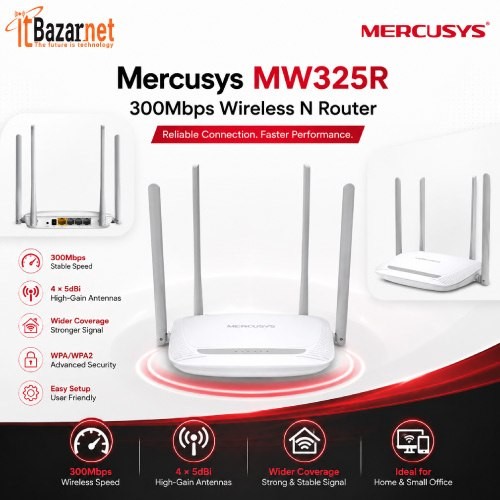Mercusys MW325R N300 Wireless Router Image