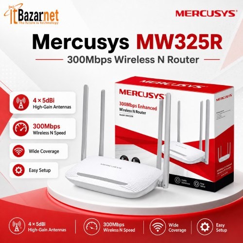 Mercusys MW325R N300 Wireless Router Image