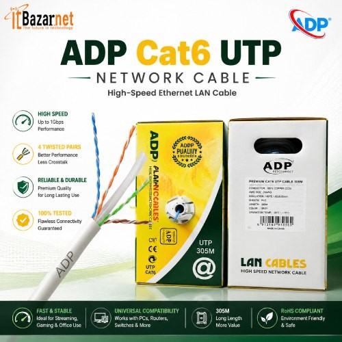 ADP CAT6 Ethernet Cable Image