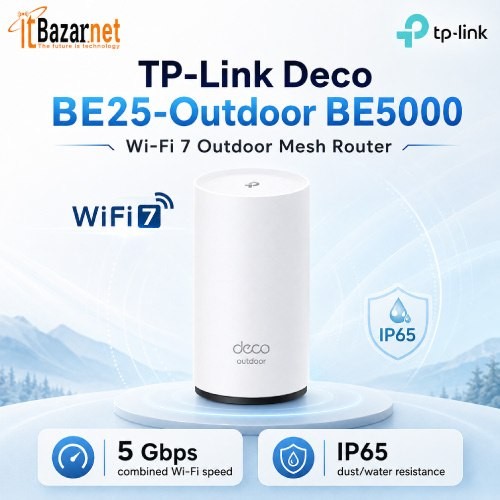 TP-Link Deco BE25-Outdoor BE5000 Wi-Fi 7 Mesh Image