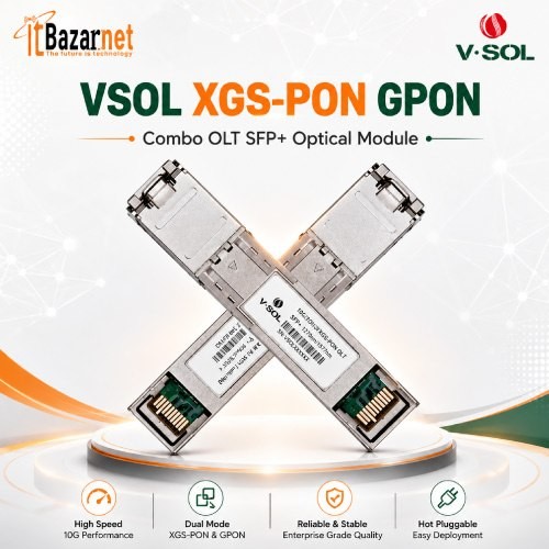 VSOL XGS PON GPON Combo OLT SFP+ Module Image