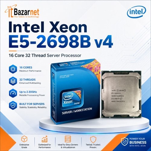 Server Processor Intel Xeon E5-2698B v4 16 Core 32 Thread 2.0GHz LGA2011-3 40MB Cache