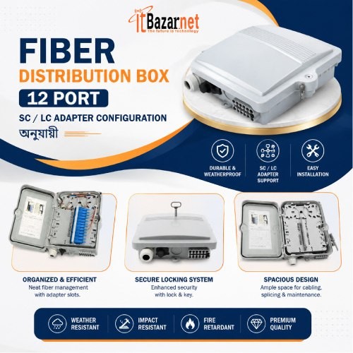 Fiber Distribution Box 12 Port Image