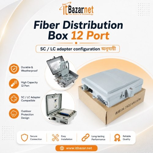 Fiber Distribution Box 12 Port Image
