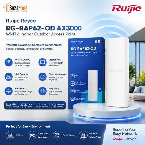 Ruijie Ap RG-RAP62-OD AX3000 WiFi6 Outdoor Access Point