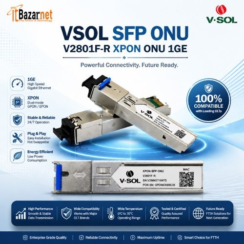 VSOL SFP ONU V2801F-R XPON Dual Mode EPONGPON Image