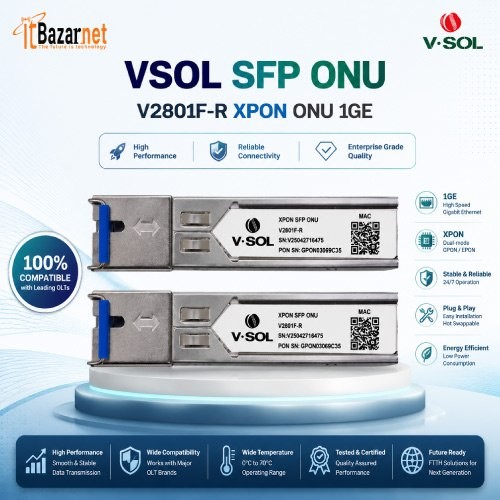 VSOL SFP ONU V2801F-R XPON Dual Mode EPONGPON Image