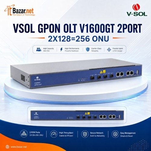VSOL Gpon OLT V1600GT 2 Port With 10GE Uplink Port Image