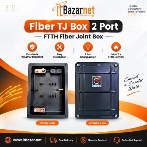 2Port Fiber TJ Box FTTH Fiber Joint Box Image