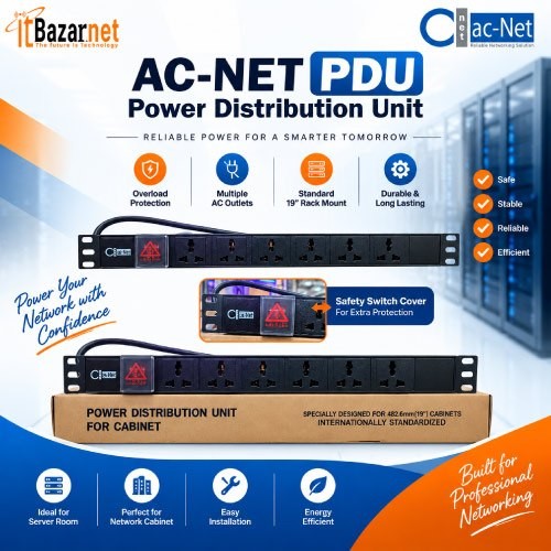 PDU ACNET(Power Distribution Unit) Rack Mount