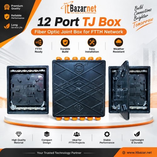 12Port TJ Box Fiber Optic Joint Box for FTTH Network