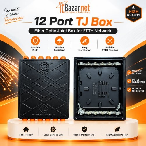 12Port TJ Box Fiber Optic Joint Box for FTTH Network Image