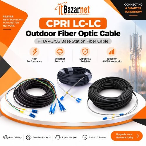 CPRI Fiber Cable LC To LC High Speed Optical Fiber Cable Image