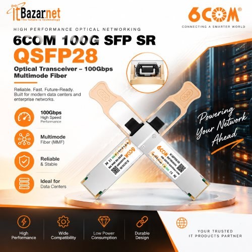 100G SFP QSFP28 SR 850nm 100m Optical Transceiver