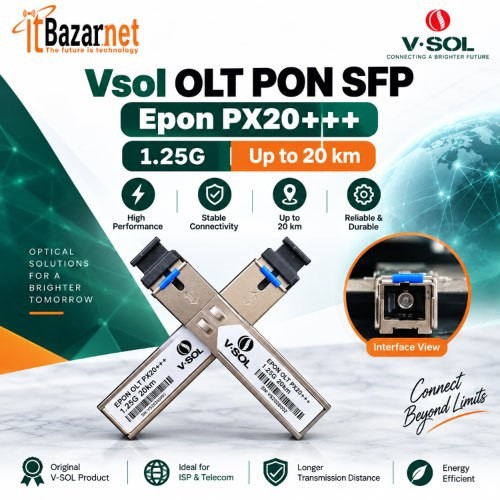 VSOL OLT PON SFP Epon PX20++++ Optical FTTH Fiber Module Image