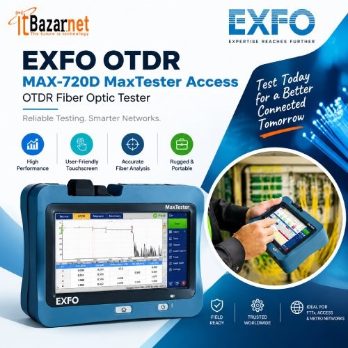 EXFO OTDR MAX-720D MaxTester Fiber Optic Tester Image