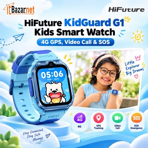 KidGuard HiFuture G1 GPS Kids Smartwatch 4G SIM, GPS Tracking & SOS Image