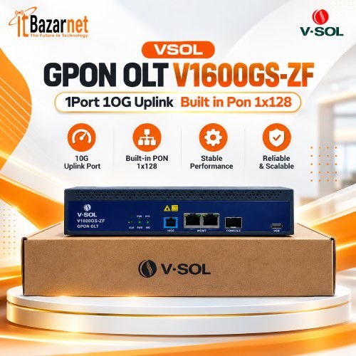 VSOL GPON OLT V1600GS-ZF 1Port 10G Uplink Built in Pon Image