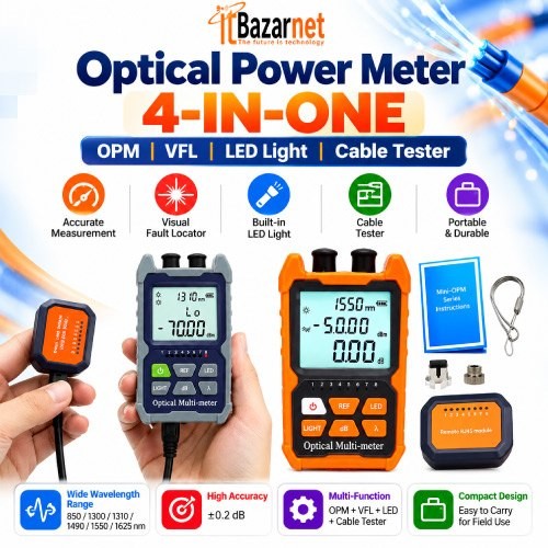 Mini Optical Power Meter with VFL & Cable Tester