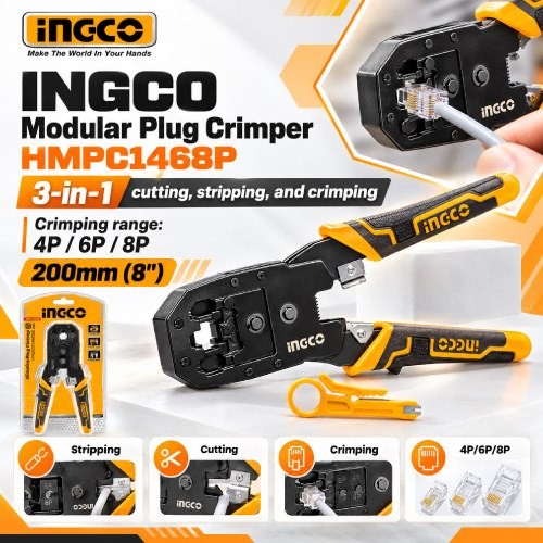 INGCO Crimping Tools HMPC1468P