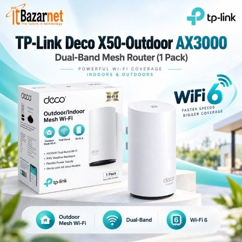 TPLink Deco X50 Outdoor AX3000 WiFi6 Mesh Router Image