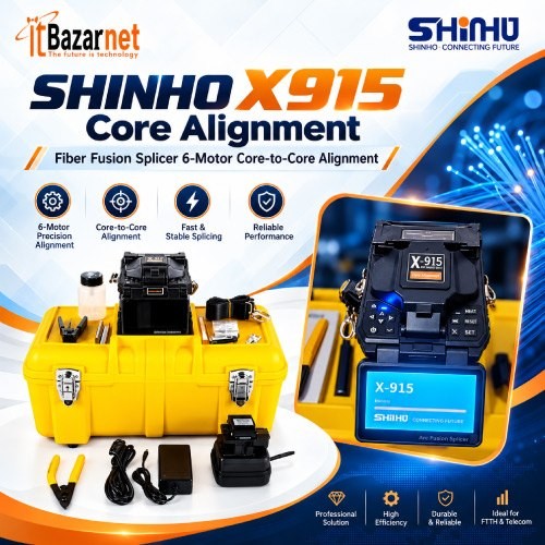 SHINHO X915 Core Alignment Fiber Joint Machine 6 Motor Image